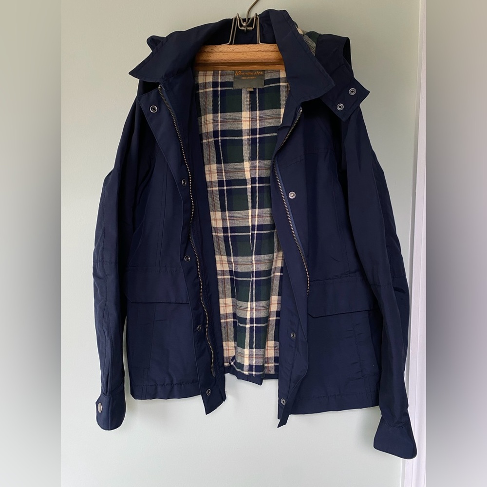 Wearmaster (Madewell) Navy Blue Rain Jacket